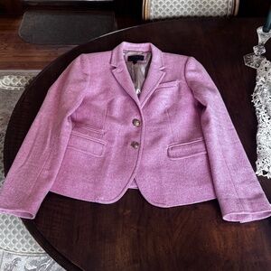 J. crew Rose Herringbone blazer